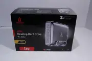 iomega 1tb Terabyte eGo Desktop Hard Drive Mac/PC Edition / HDD 3.5 New Sealed