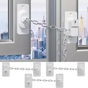 CMINGJ (3 Pack) Child Safety Locks, Adjustable Refrigerator Lock with Keys, for Fridge, Cabinets, Drawers, Dishwasher, Toilet and Child Safety Cabinet Lock, for Child,Kids and Toddlers (3 pack)