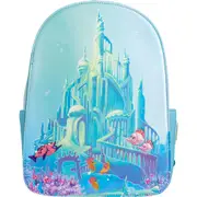 [The Little Mermaid] Little Mermaid (1989) Castle Snap Flap US Ex Mini Backpack