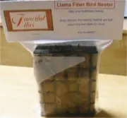 Llama Fiber Bird Nester Box (Nesting)