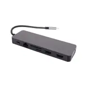 USB 3.1 Type C 13 In 1 Laptop Docking Station Hub