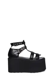[Lamoda] Just Peachy Platform Sandals - Black