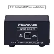 2 In 1 Out / 1 In 2 Out Audio Source Signal Selector Headphone Speaker Switcher/