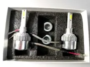 SMART FORTWO 2004-2007 2x H1 Kit Car LED Headlight FOG Bulbs WHITE 6500K (for: Smart)
