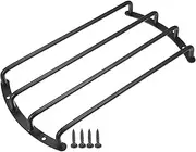 ACROPIX Universal Black Iron 10" Speaker Grill Bar Audio Speaker Subwoofer Grill Grille 10 inch 4 Bar Speaker Grille Bar Woofer Protective Cover with Screws - Pack of 1