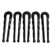 Universal Black Finish Adjustable Pin Spanner Angle Grinder Wrench