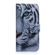 Tiger Pattern Coloured Drawing Horizontal Flip Leather Case for Galaxy S10 E, with Holder & Card Slots & Wallet