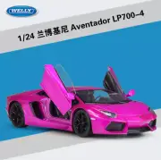 Welly 1:24 Lamborghini Aventador LP700 Model Diecast Car Vehicles New in Box