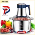 5L Electric Food Processor & Meat Grinder Fruit Blender Vegetable Chopper