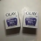 2 Pack Olay Regenerist Retinol 24 Max 2x Peptides Night Moisturizer Cream 1.7oz