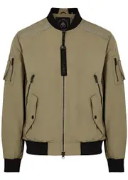 Moose Knuckles Courville Shell Bomber Jacket - Green - XL XL