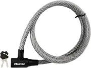 Master Lock Self-Coiling Cable Bike Lock – Heavy Duty Anti-Theft Bicycle Lock with Key or Digit Combination