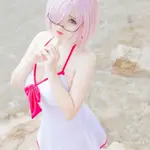 現貨FATEGO瑪修COS服性感泳裝泳衣FGO瑪修基列萊特COSPLAY服裝女 COS服 COSPLAY.FM❤