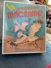 Vintage, New Macrame Kit , “Gulls” From Hazel Handcrafts