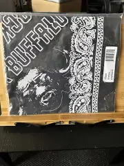 NEW Black Buffalo Black/White Bandana In Original Packaging