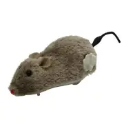 Wind Up Mechanical Mice Mouse Cat Kitten Play Fun Furry Interactive Toy Random