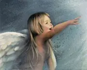 Diamond painting kit - Angel laughter by Diamondmosaic