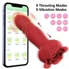 Thrusting G-Spot Licking Wearable Sucking Backdoor Dildo Plug Vibrator Sex Toy