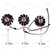 Cooling Fan Replacement for GIGABYTE RTX3070 3070ti 8GB Gaming OC Graphics Card