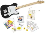 Fender x Loog Telecaster kids electric guitar 3 strings beginner set (Black)