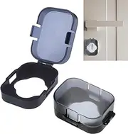 Riaisttd Childproof Door Knob Cover | Door Knob Safety Cover for Kids,Reusable Locks Handle Guards for Cabinet Safety Keyhole Toilet Apartment Kids Drawers Refrigerator Cupboard