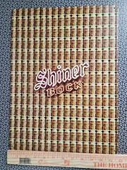 16x12 Shiner Bock BEER Metal Tin Tacker Bar Sign Brewery Texas Reproduction