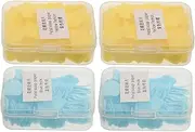 Anneome Travel Portable Hand Tablets Soap Flakes Film Soap Container Hanger Travel Bottles for Toiletries Soap Dispenser Soap Slices Dishwashing Liquid Soap Paper