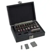 Slip Gauge Block Set Moore & Wright Metric 47 Piece Steel Grade 2 MW700-09