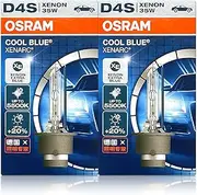 OSRAM Xenarc D4S Cool Blue HID Xenon Headlight Bulbs 66440CB 42V 35W 5500K Made in Germany | Pack of 2