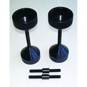 Two Hole Pins, 5/8 in - 3 in, Extra Large Threaded Flange Wizard FLANGE WIZARD