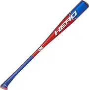 Axe Bat 2023 Hero (-11, 2-1/2") USABat Baseball Bat, 1-Piece Alloy, Red/Blue