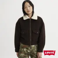 在飛比找momo購物網優惠-【LEVIS 官方旗艦】女款 短版羊毛外套 / Sherpa