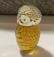 Vintage Avon Owl Perfume Bottle Sweet Honesty Cologne 1 fl oz