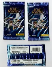 2012 Panini Nintendo Kid Icarus Uprising 3 sealed booster packs