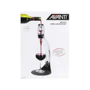 Avanti Deluxe Red Wine Aerator Set With Pouring Stand