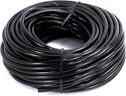 100ft 1/4 inch Blank Drip Irrigation Tubing,1/4 Irrigation Tubing Drip Irrigation Parts Drip Line Irrigation Hose for Drip Irrigation System, Garden Watering Tube Line for Garden Irrigation System