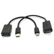 USB C To USB Adapter Type C OTG Extension Cable USB C Male To USB 2.0 A Female