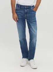GUESS Men's Blue Angels Denim Jeans Size: 30, Spandex