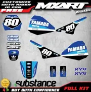 STANCE STYLE full custom graphics kit fits Yamaha pw pee wee 80 decal kit