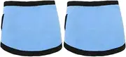 Mipcase 2pcs Cooling Dog Collar Scarf Breathable Bandana for Dogs Washable Pet Cooling Towel for Outdoor Use and Lightweight and Chemical