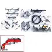 LESU Metal Extended Arm of Hydraulic Crane on RC TAMIYA Tractor Truck Parts