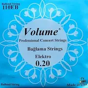 Professional Electric Saz Baglama Strings Ball End Set VS-404E