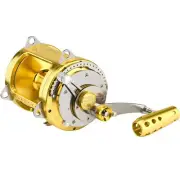 GOMEXUS Trolling Reel for Tuna Sailfish Swordfish Game 2 Speed Reel 80W 200lb