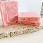 Strawberry Milk Handmade Soap - Creamy Milk & Strawberries Aroma FREE POST