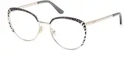 [GUESS] GU50250 033 Shiny Pale Gold 53/18/140 Women's Glasses, 033 Shiny Pale Gold, 53/18/140