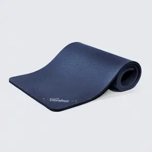 Lotus 台灣製雙面壓紋環保無毒加寬版80公分NBR瑜珈健身墊15mm