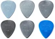Dunlop Nylon Max Grip Standard Picks Sample Mix Pack (2 of each gauge)