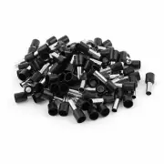 A● 100 x 10mm2Crimp Cord End Terminal Metal Insulated Bootlace Ferrule Connector