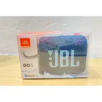在飛比找蝦皮購物優惠-JBL Go 3 便攜式防水無線藍芽喇叭(藍色)