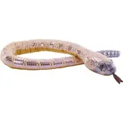Wild Republic - Foilkins Snake Rattlesnake 54-inch Plush from Tates Toyworld